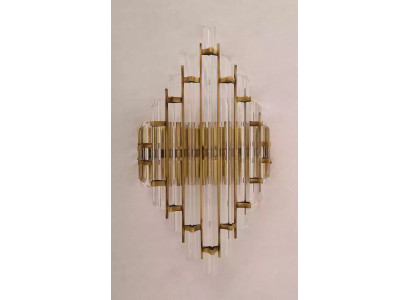 Wandlamp Wandverlichting Lampen Kristal Woonkamer Luxe goud