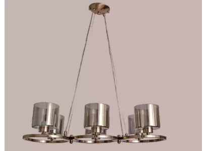 Plafondlamp Luxe Prachtige plafondluster glas woonkamer