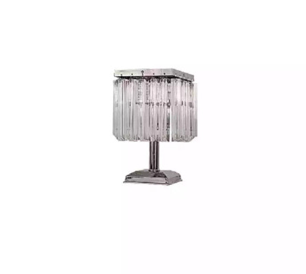 Tafellamp Tafellamp Lamp Verlichting Zilver Lampen Tafel Kristal