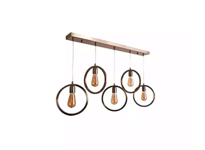 Hanglamp Zwart Elegant Plafondlamp 70x90cm Woonkamer Lamp