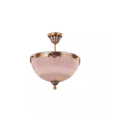 Kroonluchter plafondlamp luchter plafondlamp lamp glas bruin goud