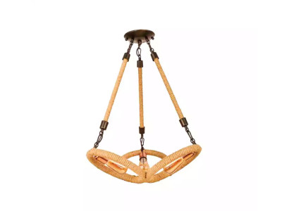 Lamp Plafondlamp Kroonluchter Kroonluchter Plafondlamp Glas Bruin Modern