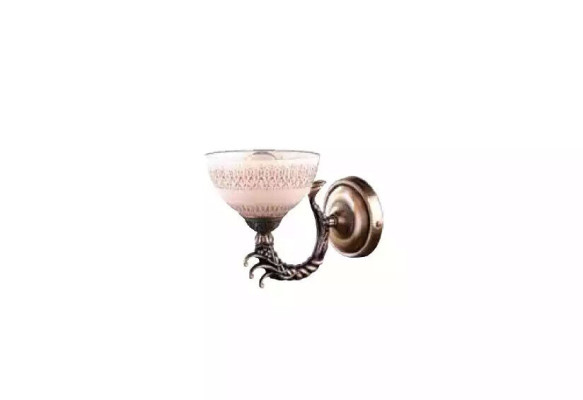 Wandlamp Wandlampen Goud Wandlamp Luster Wandlampen Bruin Glas