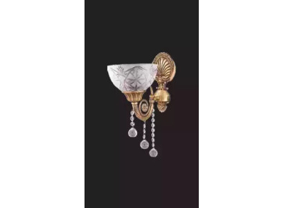 Wandlamp Wandlampen Goud Wandlamp Kroonluchter Wandlampen Grijs Glas