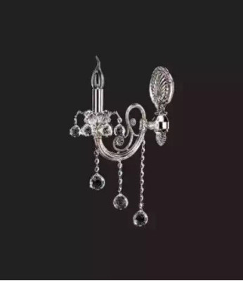 Muur Lamp Wandlamp Wandlamp Wandlampen Kroonluchter Zilver Kristal