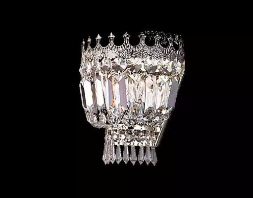 Wandlampen Wandlamp Wandlamp Kroonluchter Wandlampen Kristal Zilver