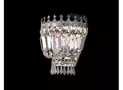 Wandlampen Wandlamp Wandlamp Kroonluchter Wandlampen Kristal Zilver