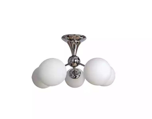Plafondlamp Een verchroomde hanglamp voor de woonkamer Luxe armatuur Lampen