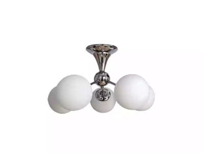 Plafondlamp Een verchroomde hanglamp voor de woonkamer Luxe armatuur Lampen
