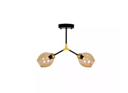 Lampen Kroonluchter Plafondlamp Luster Plafonnière Glas Goud Modern