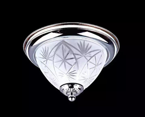 Lampen Kroonluchter Plafondlamp Kroonluchter Plafondlamp Zilver Glas Nieuw