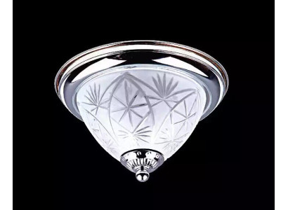 Lampen Kroonluchter Plafondlamp Kroonluchter Plafondlamp Zilver Glas Nieuw