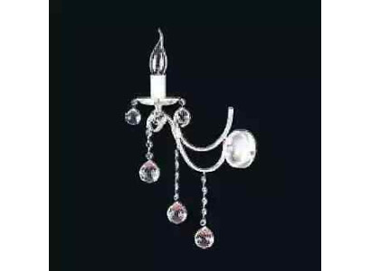 Wandlamp Wandlampen Wandlamp Kroonluchter Wand Lampen Zilver Kristal