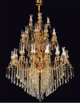 Kroonluchter Kristal Woonkamer Plafondlamp Grote Villa Lampen 160x280