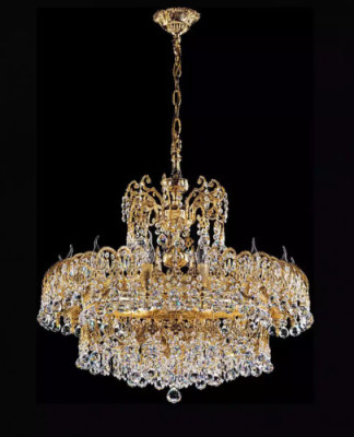 Luxe plafondlamp hotel lamp Grote plafondlamp 75x120cm Kroonluchter