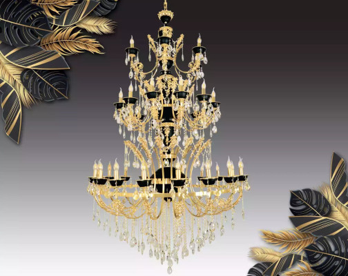 Kroonluchter Kristal Lamp Plafondlamp Foyer Verlichting Plafondverlichting