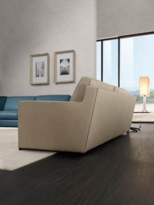 Design Textiel 3-zits Grijs Bankstel Elegant Bank Bekleding Prianera Woonkamer