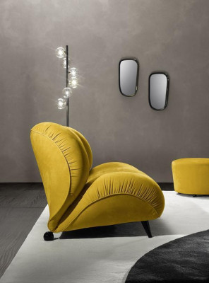 Fauteuil eenzitter luxe gestoffeerde meubels woonkamer eenzitter fauteuil textiel lounge