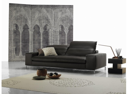 Moderne bank 2-zits luxe lederen bankstellen tweezitter woonkamer design Prianera bank