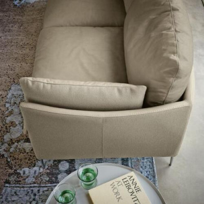 Sofa 3-zitsbank design bank driezits luxe meubels stijl leder Prianera.
