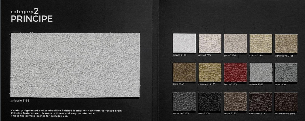 Ontwerp fauteuil voetbankje Luxe eenzitter Modern Grijs Lederen meubels Eenzitter Prianera