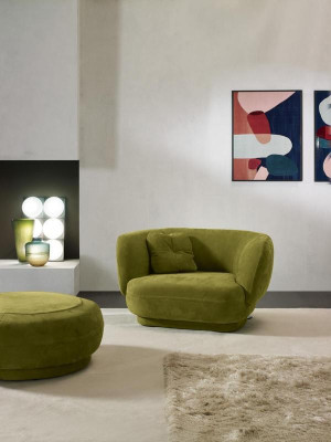 Stoel Stoel Groen Prianera Ontwerp Woonkamer Bekleding Eenzitter Meubels Luxe Stijl