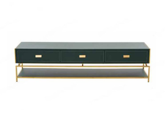 Modern laag TV-meubilair luxe tv-standaard woonkamermeubels groen rtv-tv-meubels