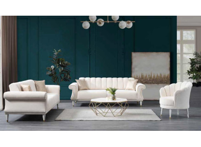 Woonkamer bankstelset - driezits tweezits fauteuil luxe meubels nieuw Woonkamer bankstelset - driezits, tweezits, fauteuil, luxe meubels, nieuw