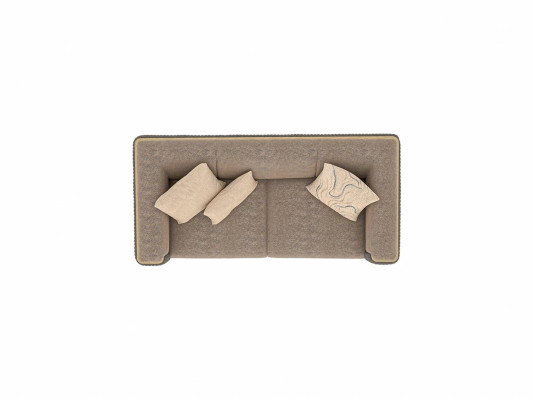 Ontwerp modern grijs tweezits bank bank woonkamer inrichting nieuw