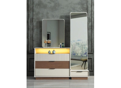 Slaapkamer designer commode met spiegel LED verlichting hout meubels