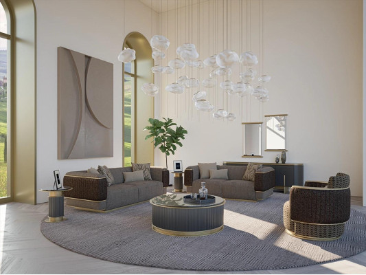 Woonkamer meubels bankstel bankstel set tweezits driezits bank bank luxe stoel