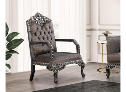 Fauteuil klassiek éénpersoons luxe fauteuil inrichting woonkamer bank 1-zits