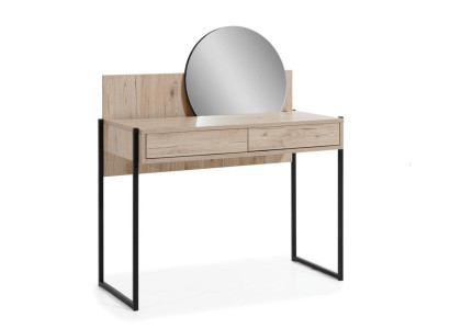 Kaptafel Beige Slaapkamer Spiegel Meubilair Ontwerp Elegant Luxe Mooi Nieuw