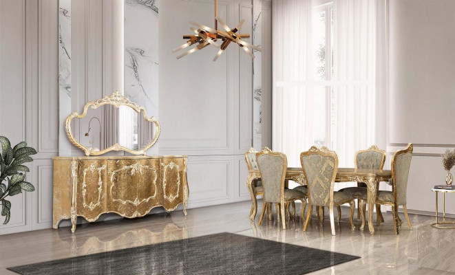 Eetkamerstoel Designer Fauteuil Barok Luxe Fauteuil Klassieke Stoelen Nieuw
