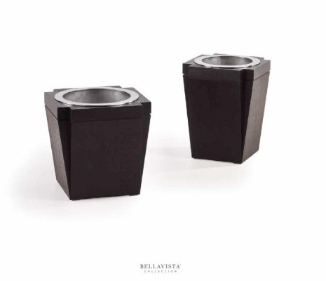 Bloempot Woondecor Woonkamer Imitatie Mokka gebeitste Eik nieuw.