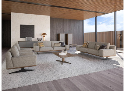 Woonkamerset 6-delig 2x Bank Driepersoons Modern 2x Fauteuil Bankstel Salontafel  Woonkamerset 6-delig 2x Bank Driepersoons Modern 2x Fauteuil Bankstel Salontafel