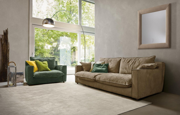Sofa set 3+1 zits luxe set banken fauteuils lederen bank woonkamer