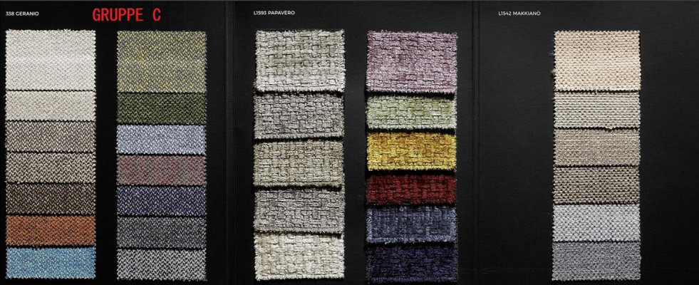 Hoekbank Bruin Ontwerp Bekleding Bank Textiel Woonkamer L-Vorm Bankstellen Prianera