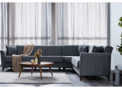 Bank L-vorm Comfortabele bank L-vorm Luxe bank voor woonkamer Nieuw