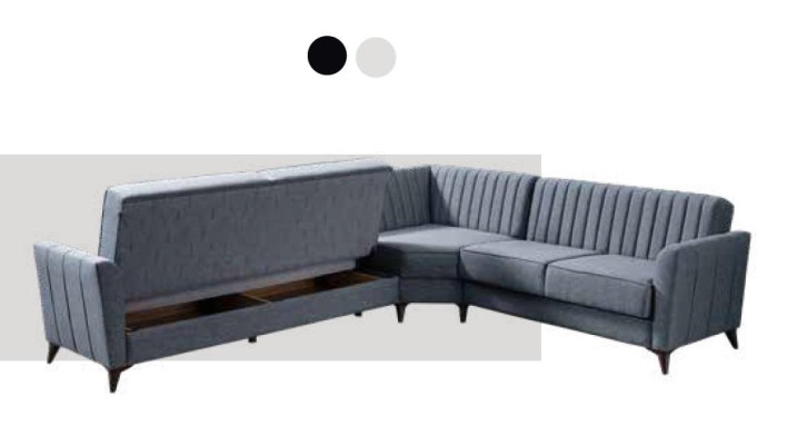 Bank L-vorm Comfortabele bank L-vorm Luxe bank voor woonkamer Nieuw