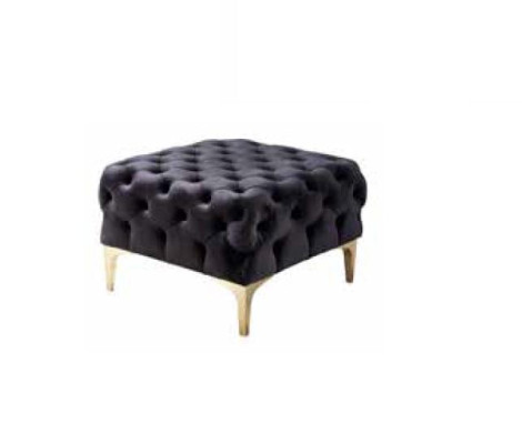 Chesterfield poef Luxueuze bekleding voor de woonkamer Comfortabele poef Nieuw