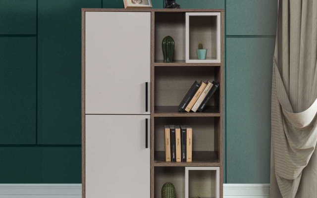 Modern wit boekenrek kinderkamer meubels ontwerper houten kasten