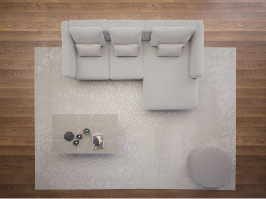 Luxe Compleet 4-delige hoekbank L-vorm Designer 2x Fauteuil Houten salontafel Nieuw