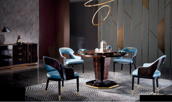 Ontwerp Houten Tafel Ronde Eettafel Ronde Eettafels 135cm Luxe Klasse