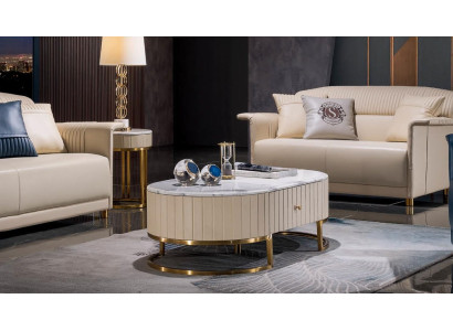 Salontafel Tafel Ovaal Luxe Design Tafels Koffie Bijzettafels