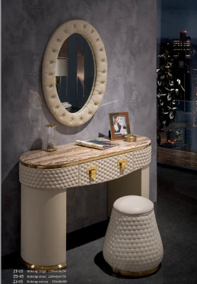Edel designer decoratiekruk bijzettafel poef voetenbank woonkamer slaapkamer