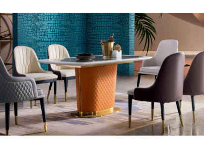 Klassieke luxe houten tafel Moderne stijl Eetmeubels Woonkamer