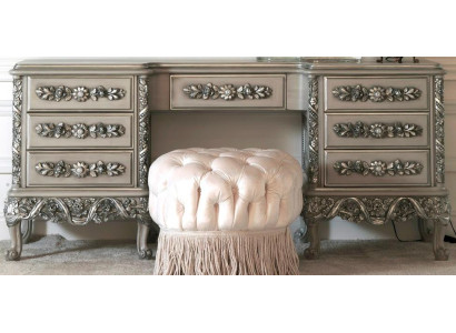 Console tafel Console tafels Meubels Consoles Ladenkast dressoir Hout Kleur Zilver
