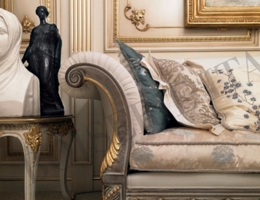 Textiel Sofa Bank Beklede Banken 3-zits Banken Art Deco Driezitter Nieuw