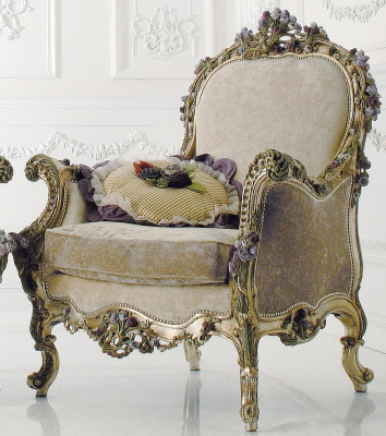 Armstoel Bank Bankstel 1-zits Designer Bankstellen Club Art deco Bekleding TV-lounge